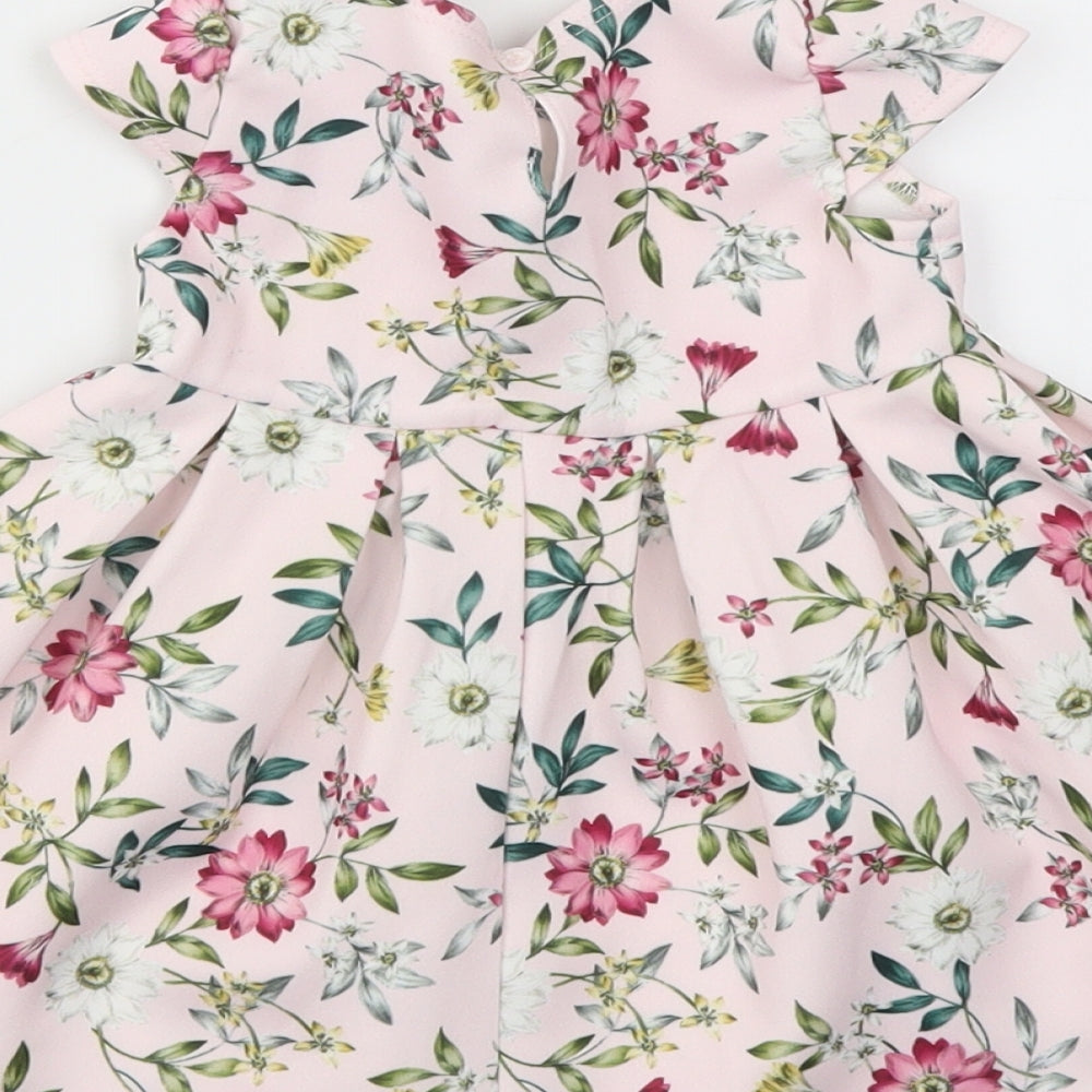 George Girls Multicoloured Floral  Fit & Flare  Size 6-9 Months