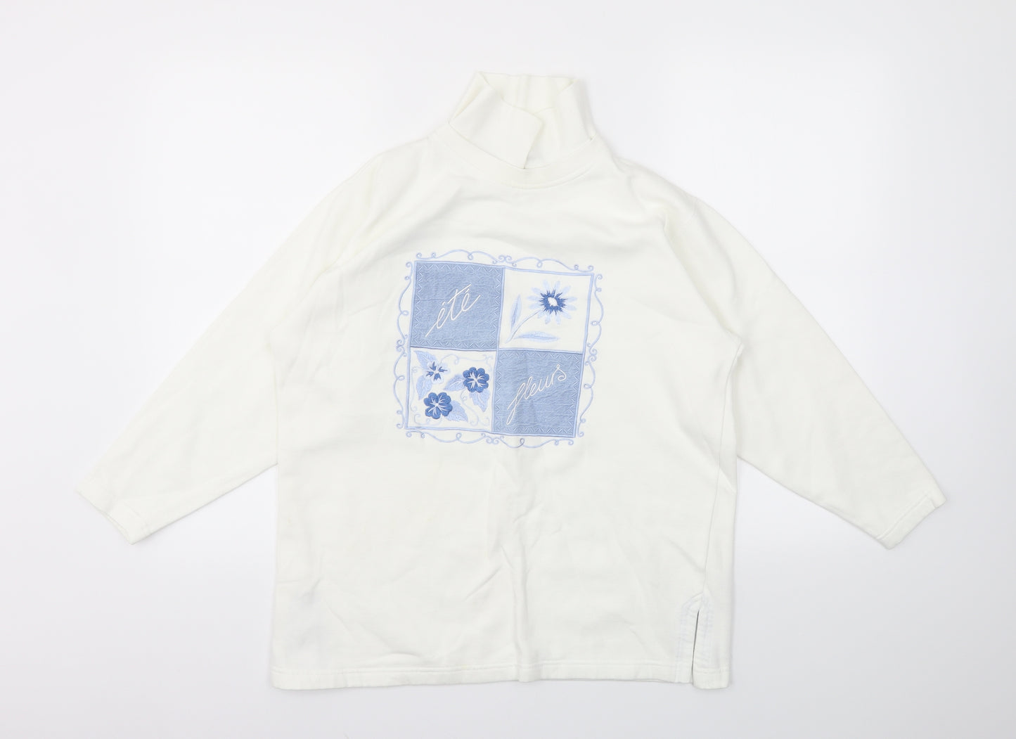 Jumper Womens White   Basic T-Shirt Size S