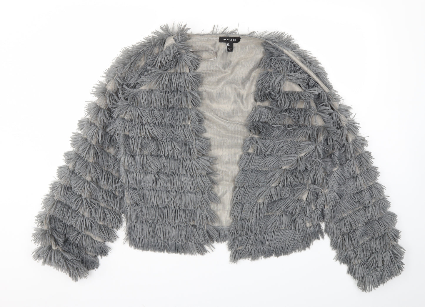 NEW LOOK  Womens Grey   Cardigan Jumper Size L