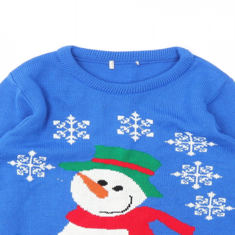 Preworn Womens Blue   Pullover Jumper Size L