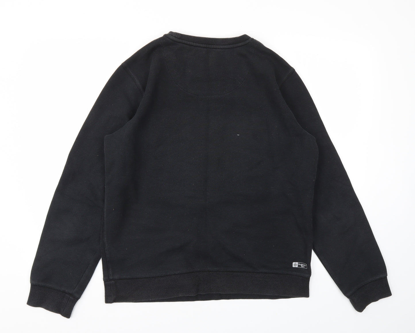 Superdry Mens Black   Pullover Sweatshirt Size XL