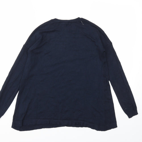 Primark Womens Blue   Pullover Jumper Size 8