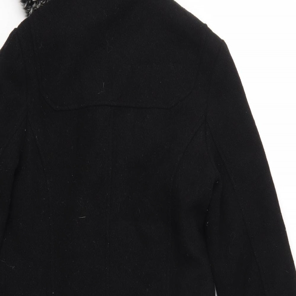 NEW LOOK  Womens Black   Jacket Coat Size 12