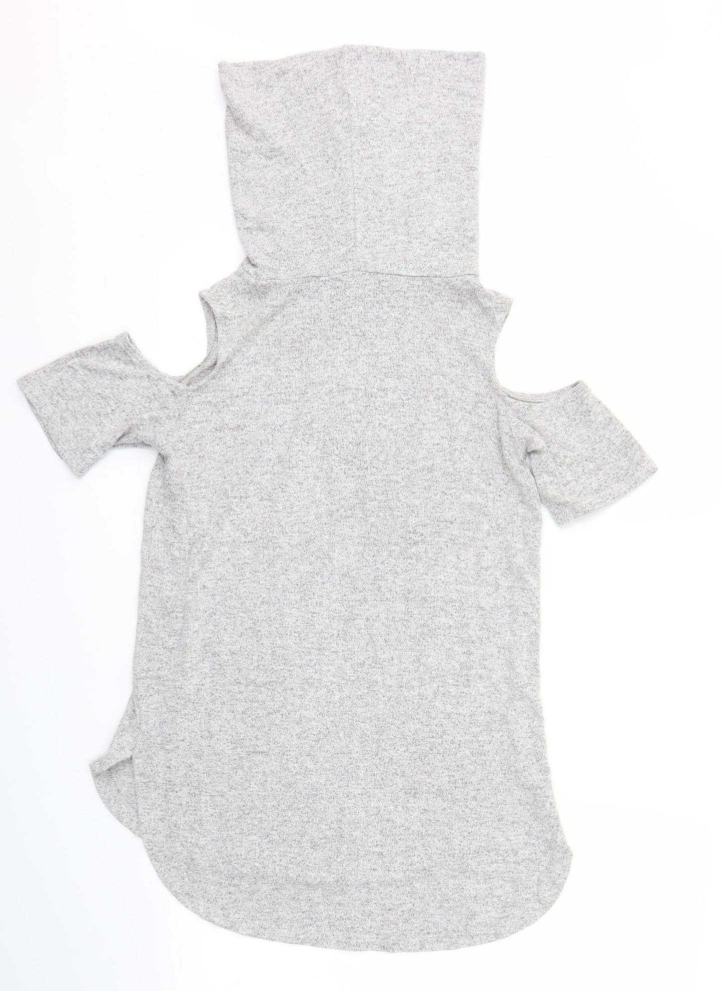 Select Womens Grey   Basic T-Shirt Size 8