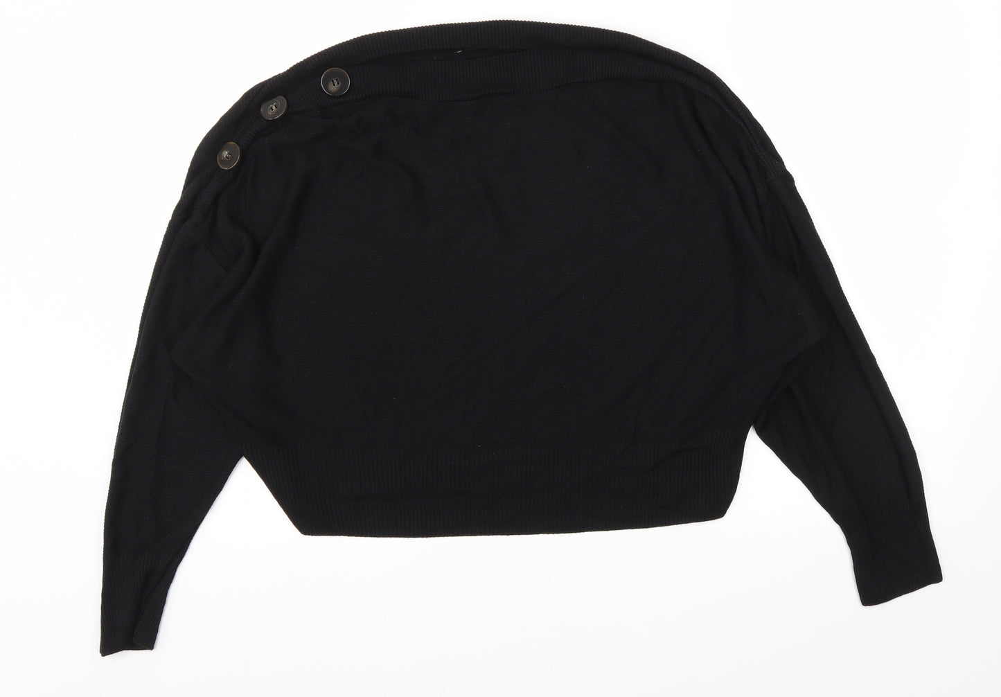 F&F Womens Black   Pullover Jumper Size 14