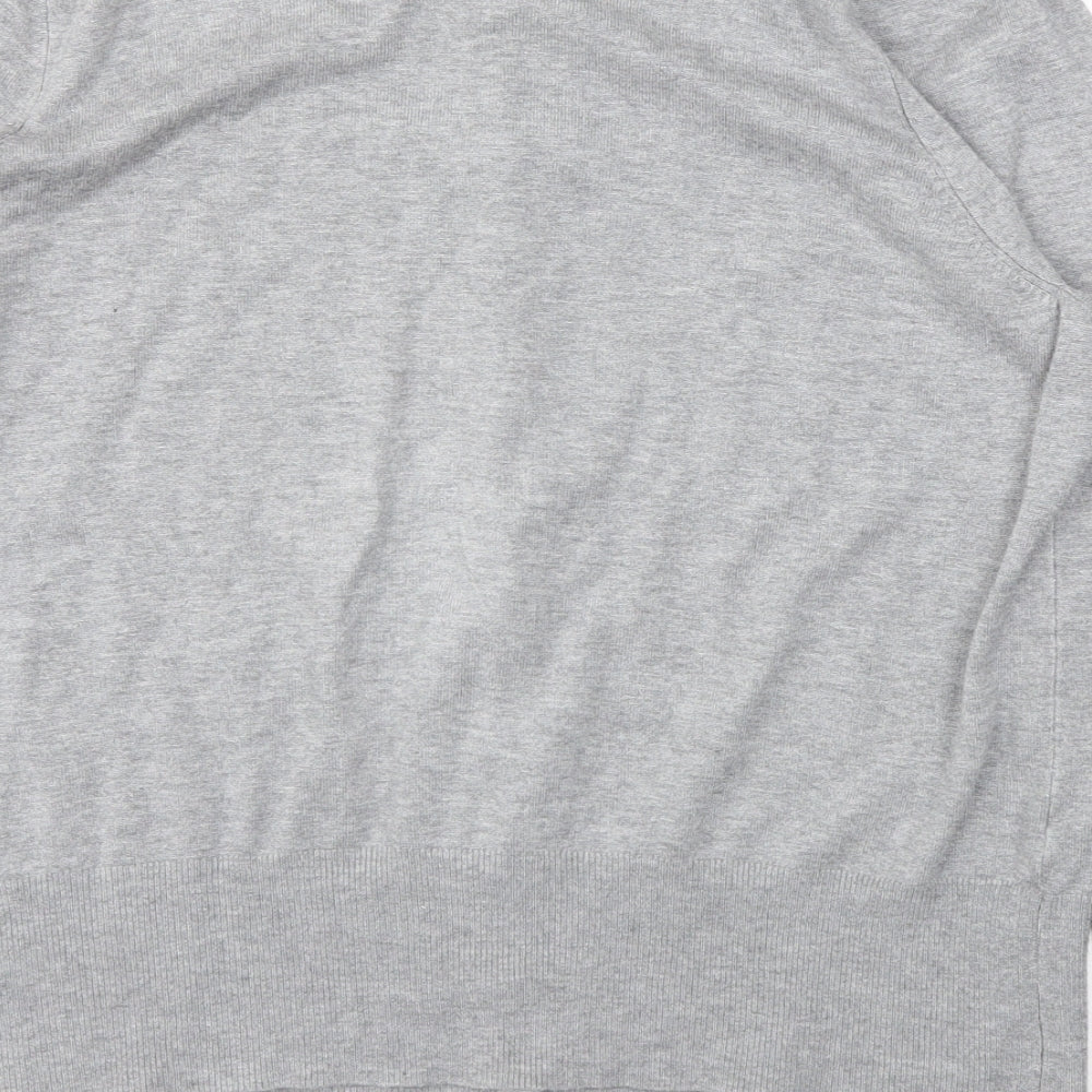 M&S Womens Grey   Cardigan Jumper Size 18