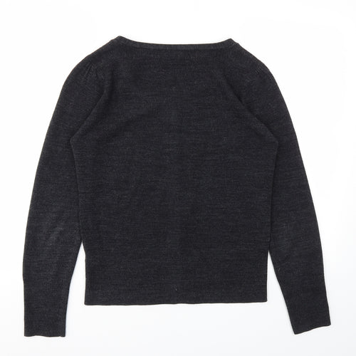 EVIE Womens Grey   Cardigan Jumper Size 10