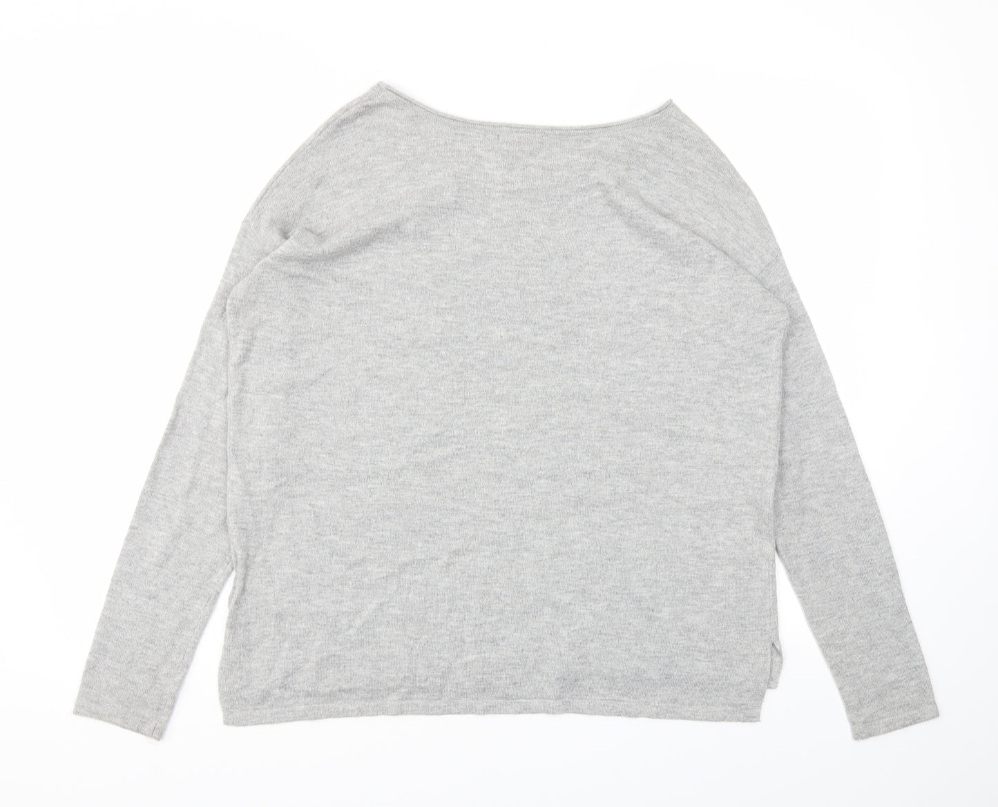 H&M Womens Grey   Pullover Jumper Size S