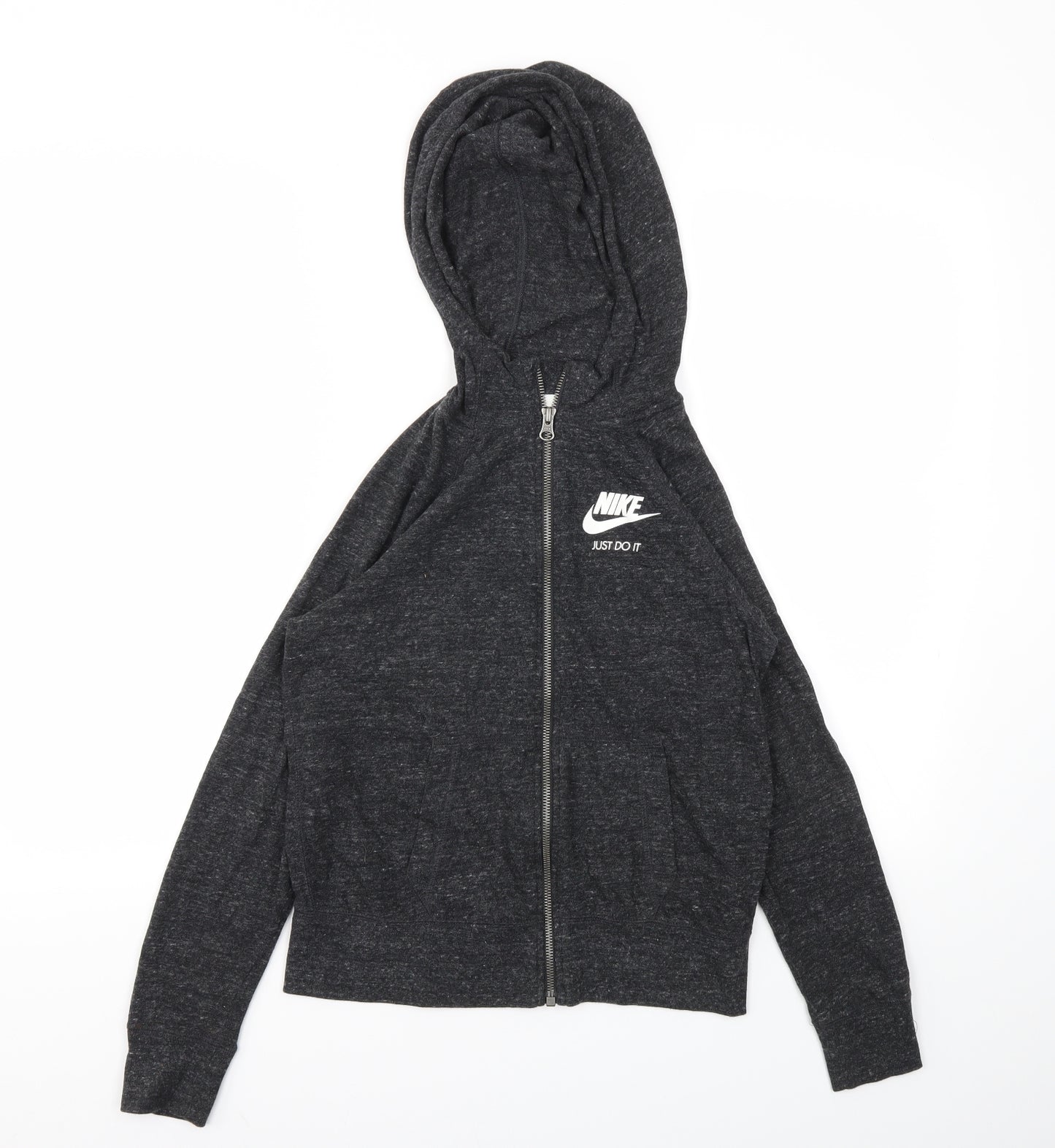 Nike Boys Grey   Full Zip Hoodie Size L