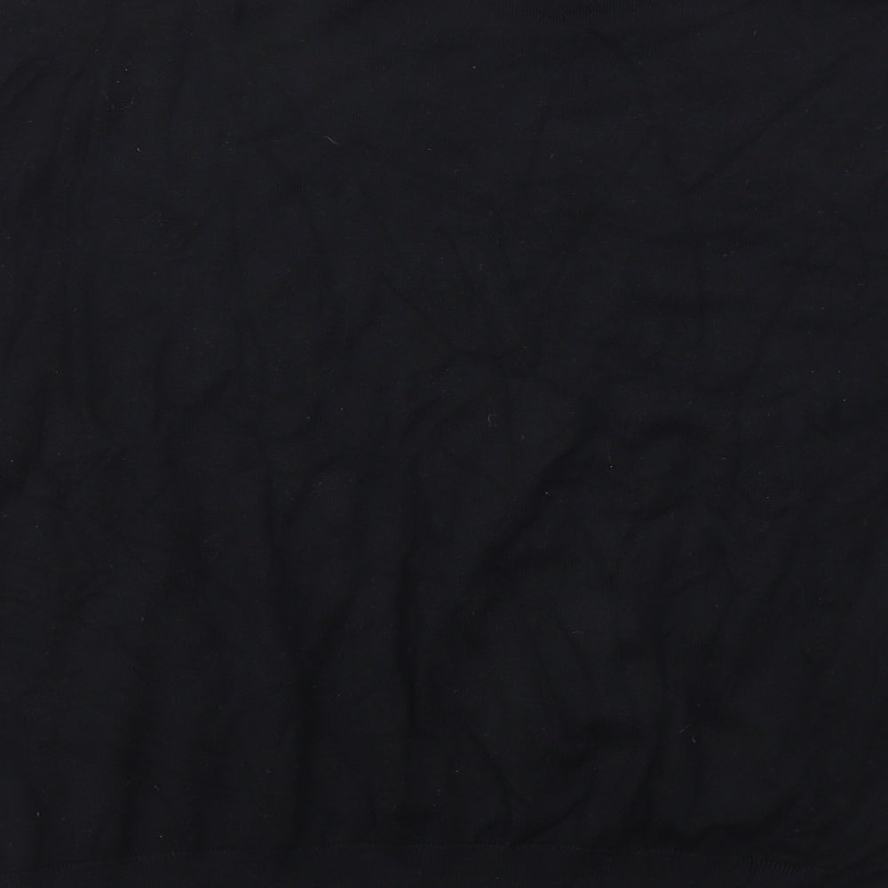 M&S Womens Black   Basic T-Shirt Size 22