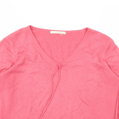 M&S Womens Pink   Pullover Jumper Size 12