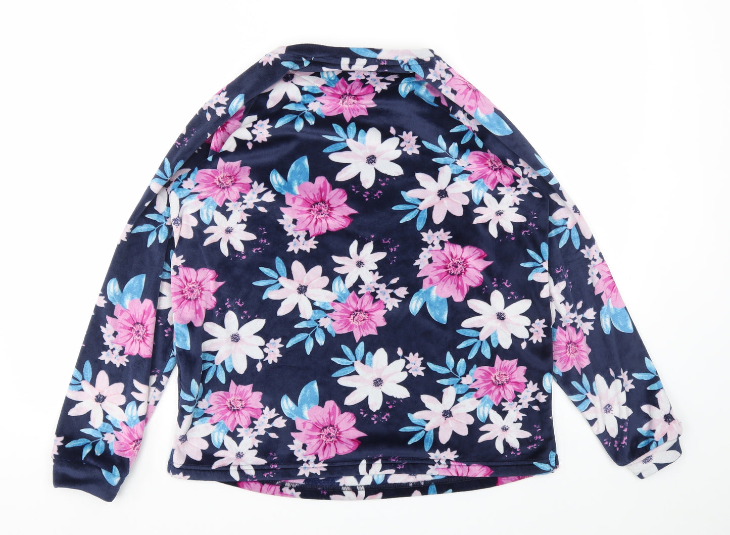 Studio Womens Multicoloured Floral  Top Pyjama Top Size 8
