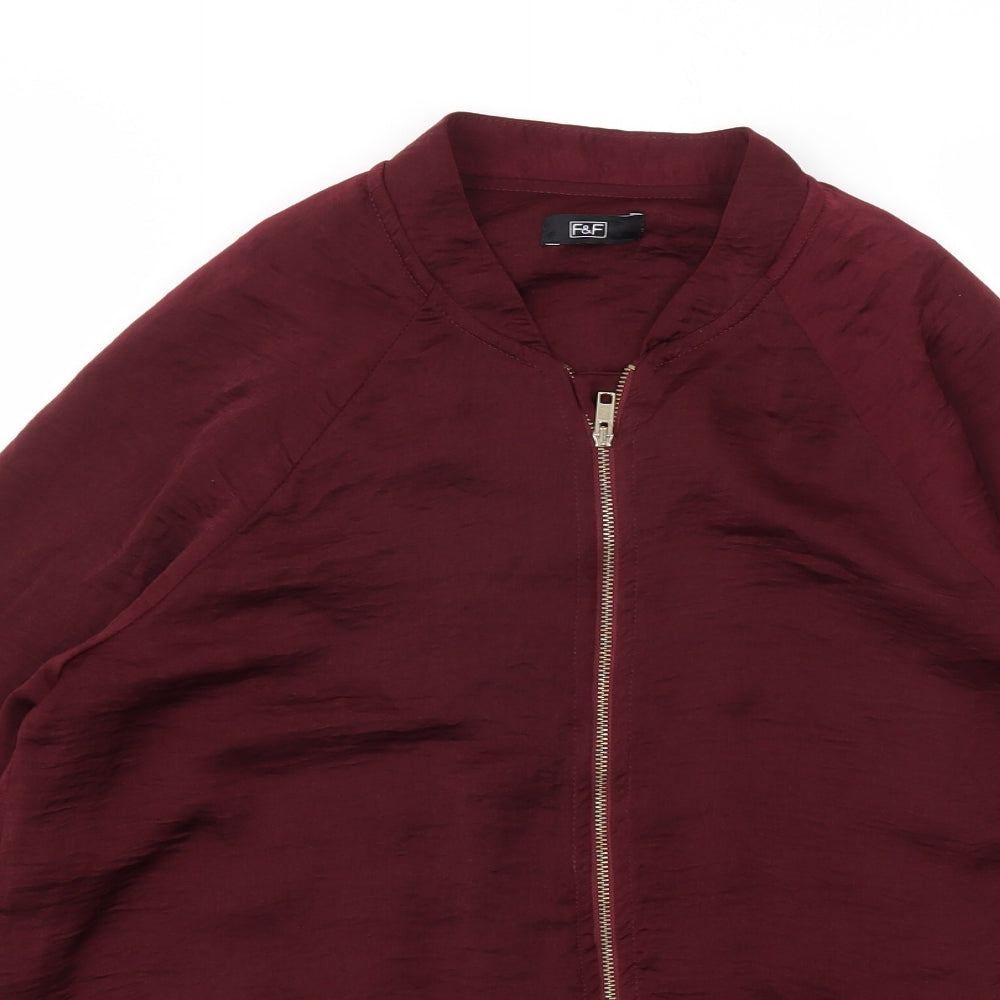 F&F Womens Red   Jacket  Size 10