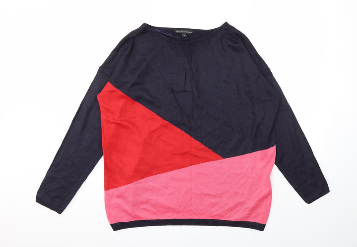 Bonmarché Womens Multicoloured   Pullover Jumper Size 10