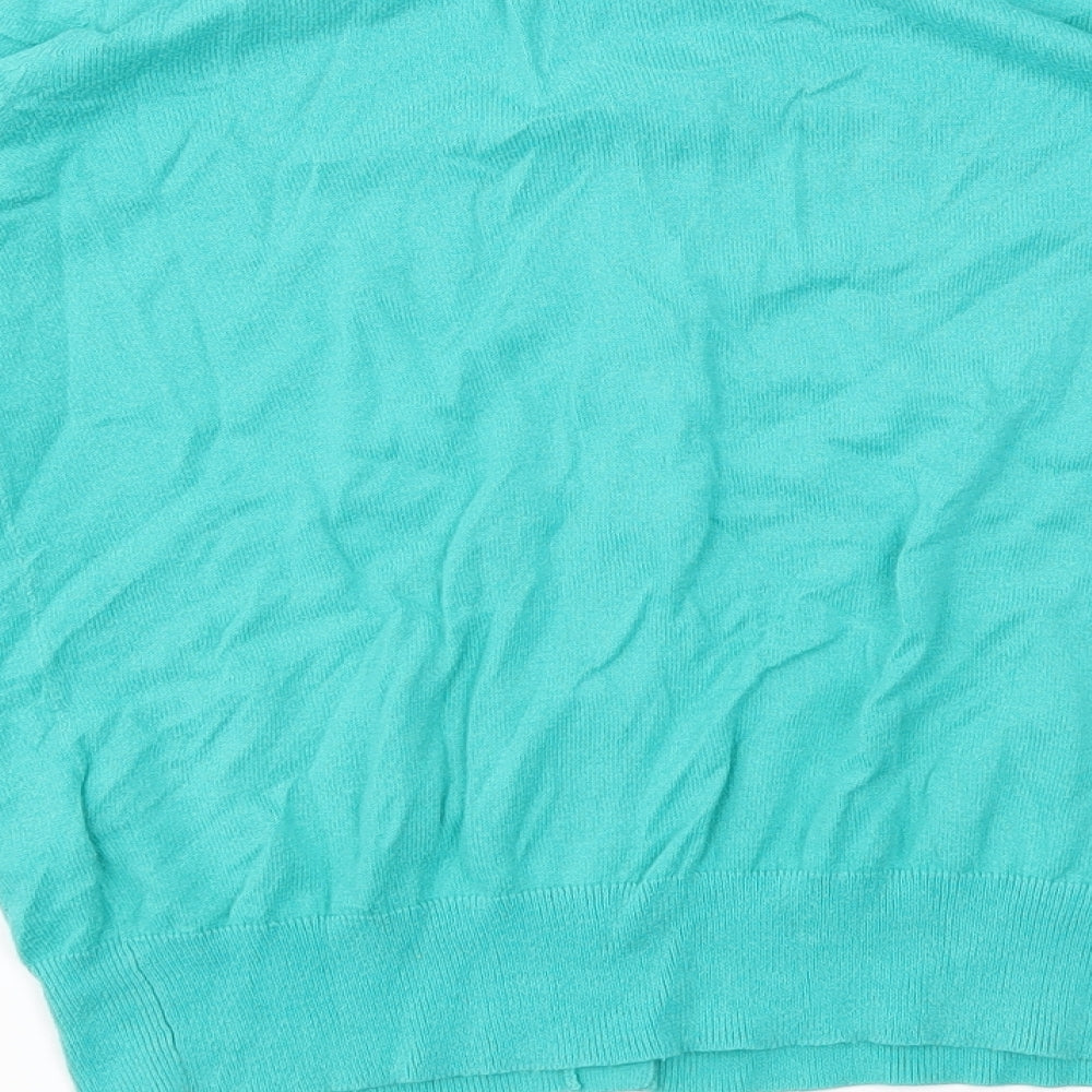 Oasis Womens Blue   Cardigan Jumper Size S