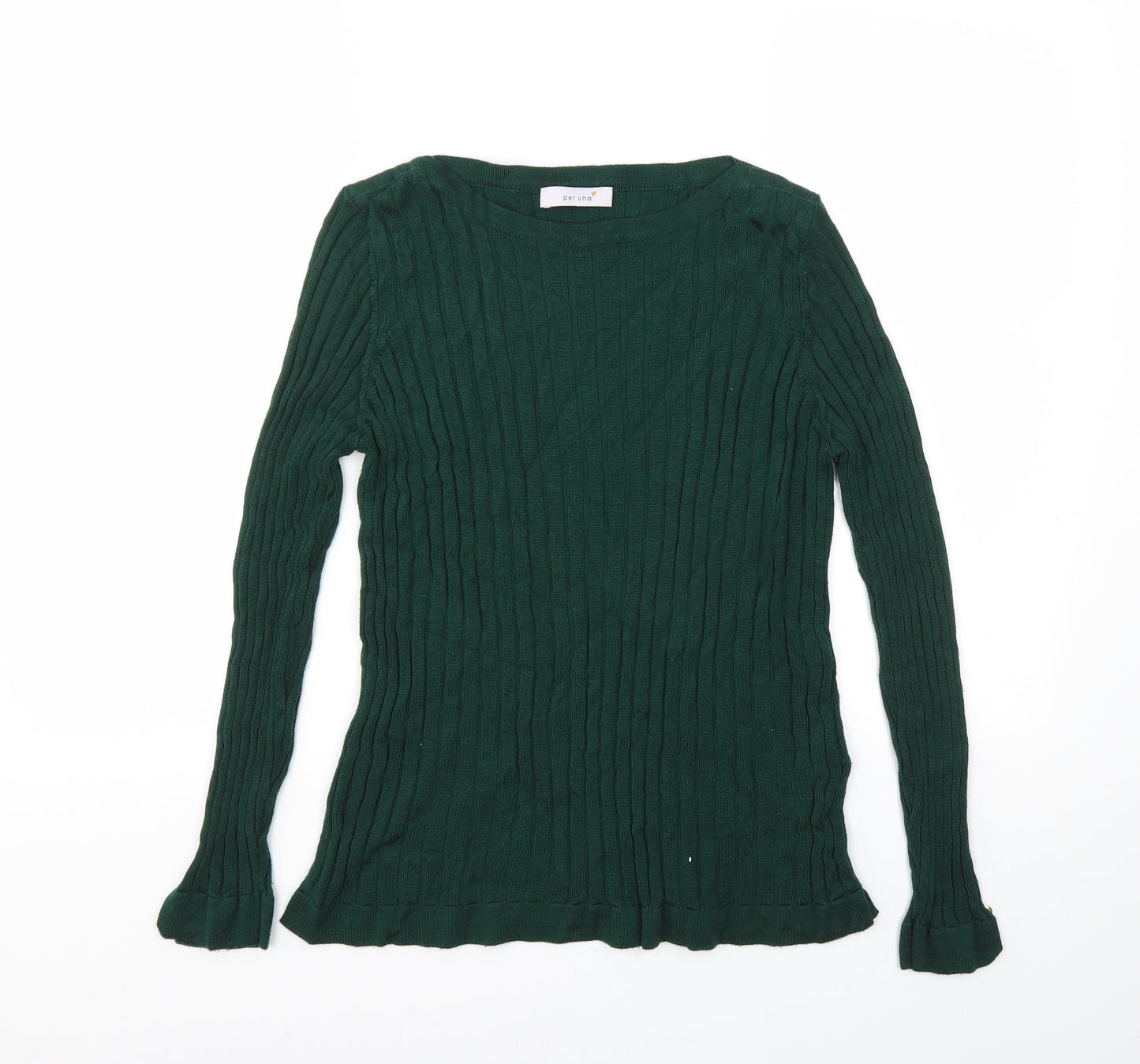 M&S Womens Green   Basic T-Shirt Size 14