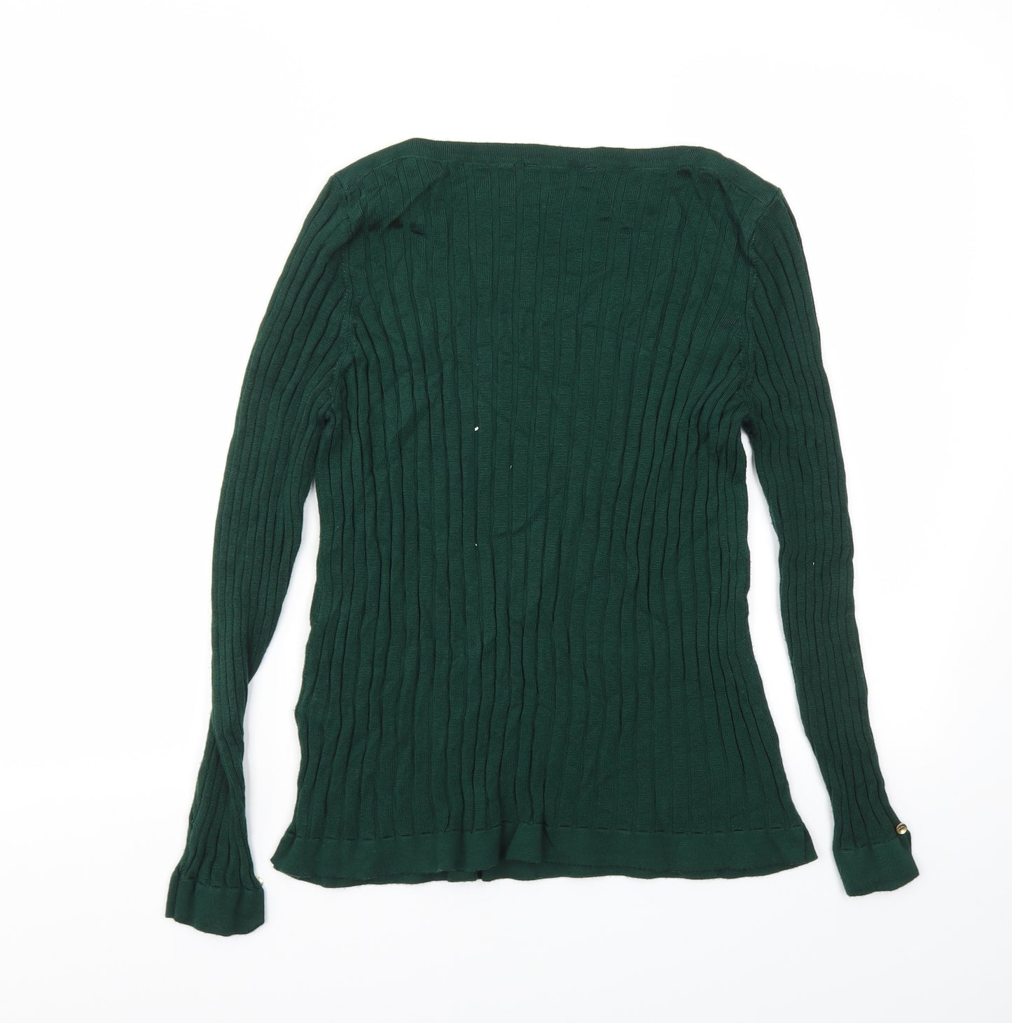 M&S Womens Green   Basic T-Shirt Size 14