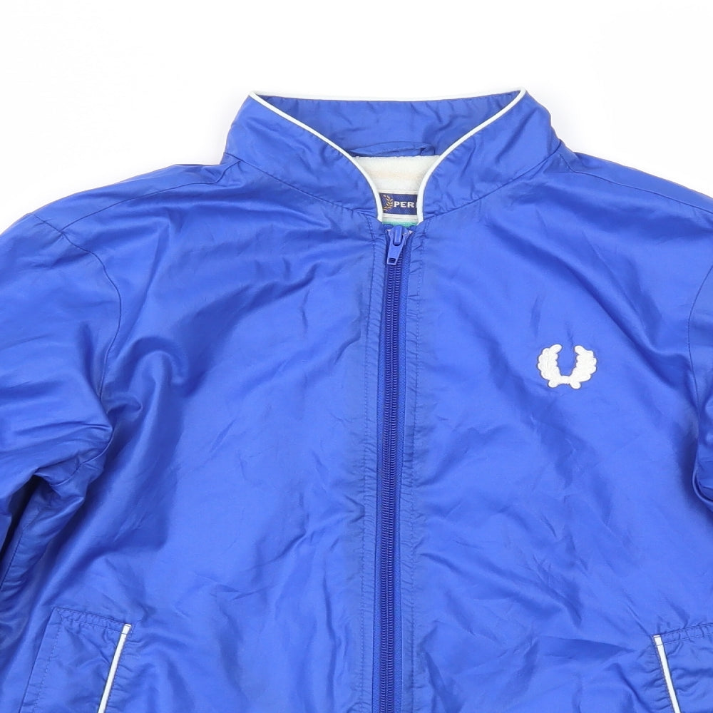 Fred Perry Womens Blue   Jacket Coat Size 10