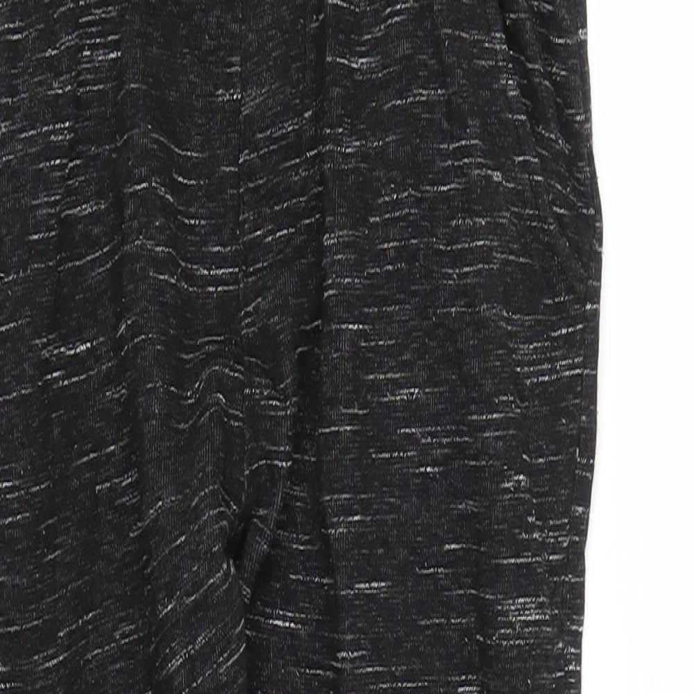 George Boys Black   Jogger Trousers Size 7-8 Years