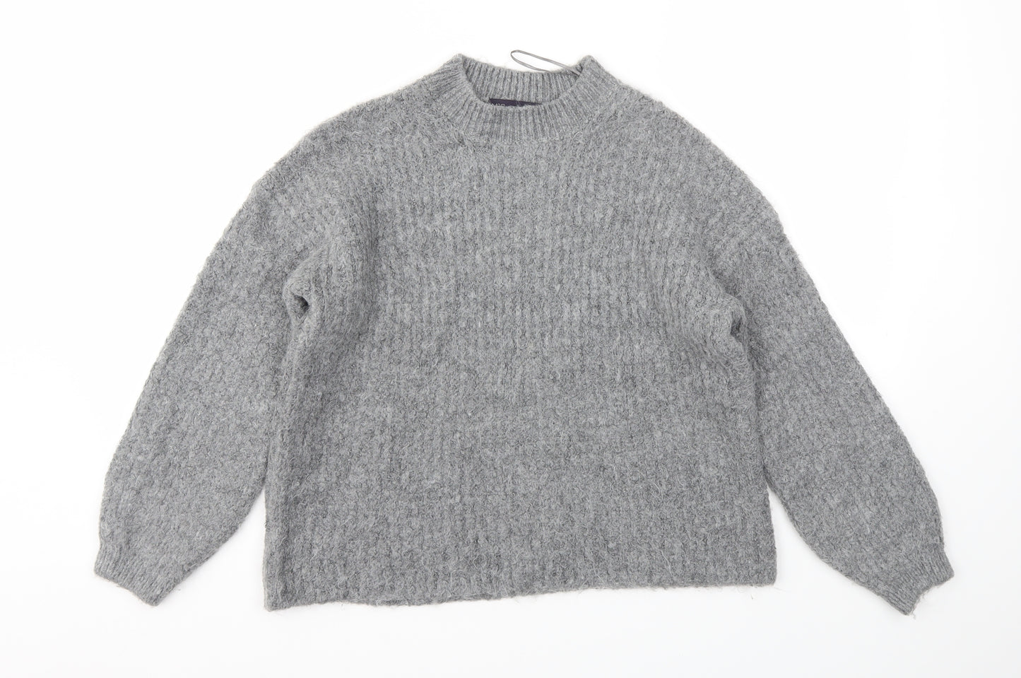 M&S Womens Grey   Pullover Jumper Size S