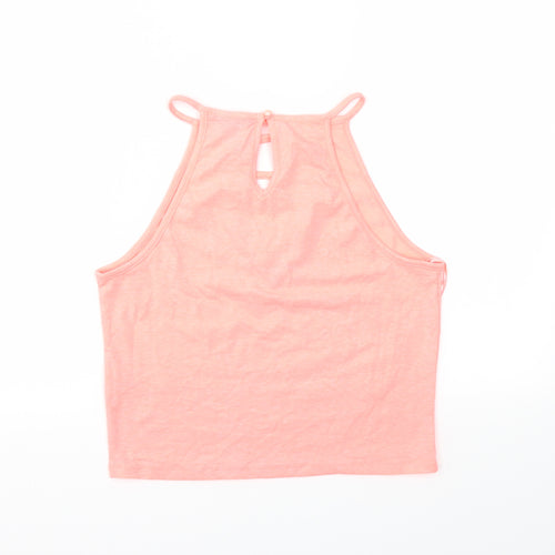 Select Womens Pink   Basic T-Shirt Size 14