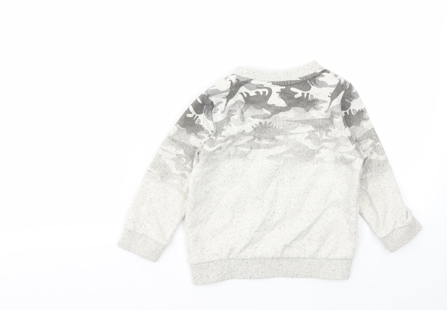 F&F Boys Grey   Pullover Jumper Size 2-3 Years