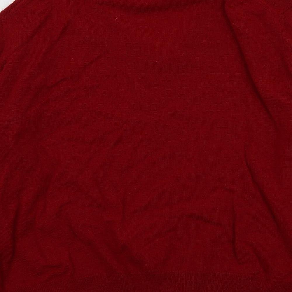 country collection Womens Red   Pullover Jumper Size 16