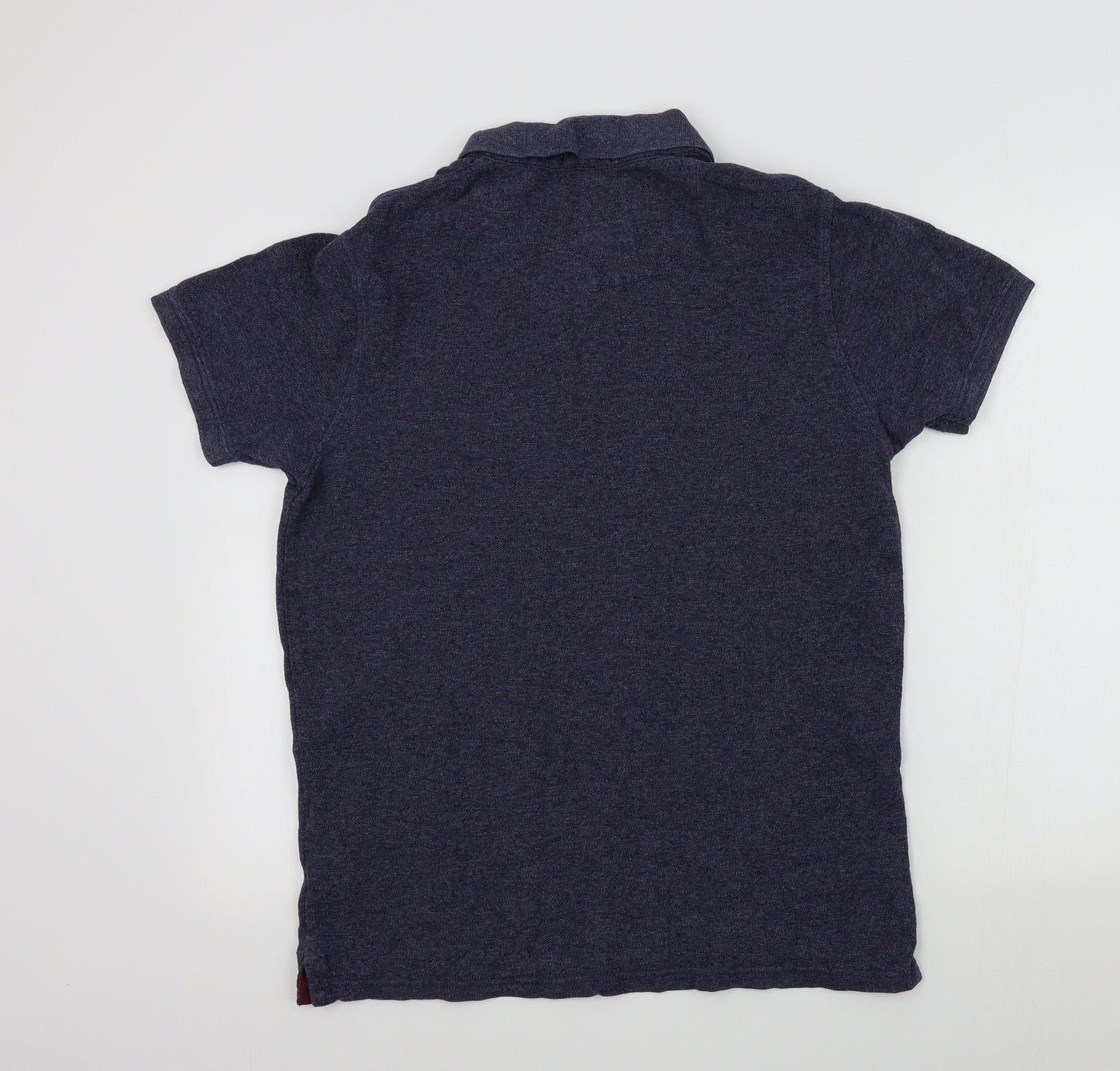 Jack Wills Mens Blue Colourblock   Polo Size L