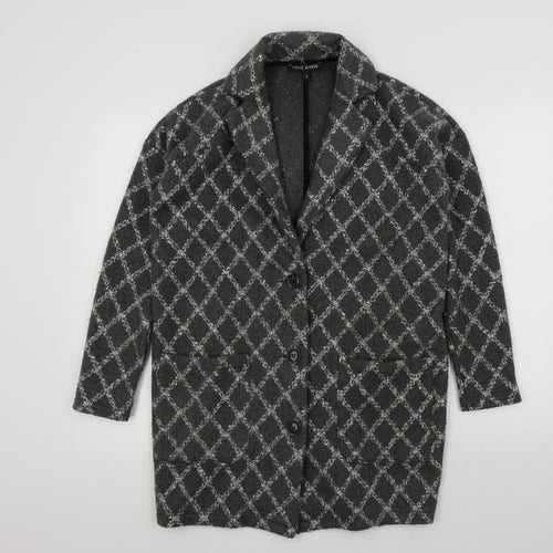 NEXT Womens Grey Geometric  Jacket  Size M
