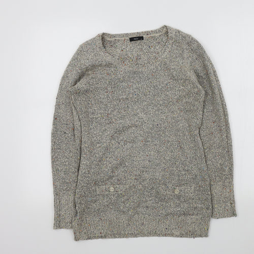 M&Co Womens Brown   Pullover Jumper Size 10