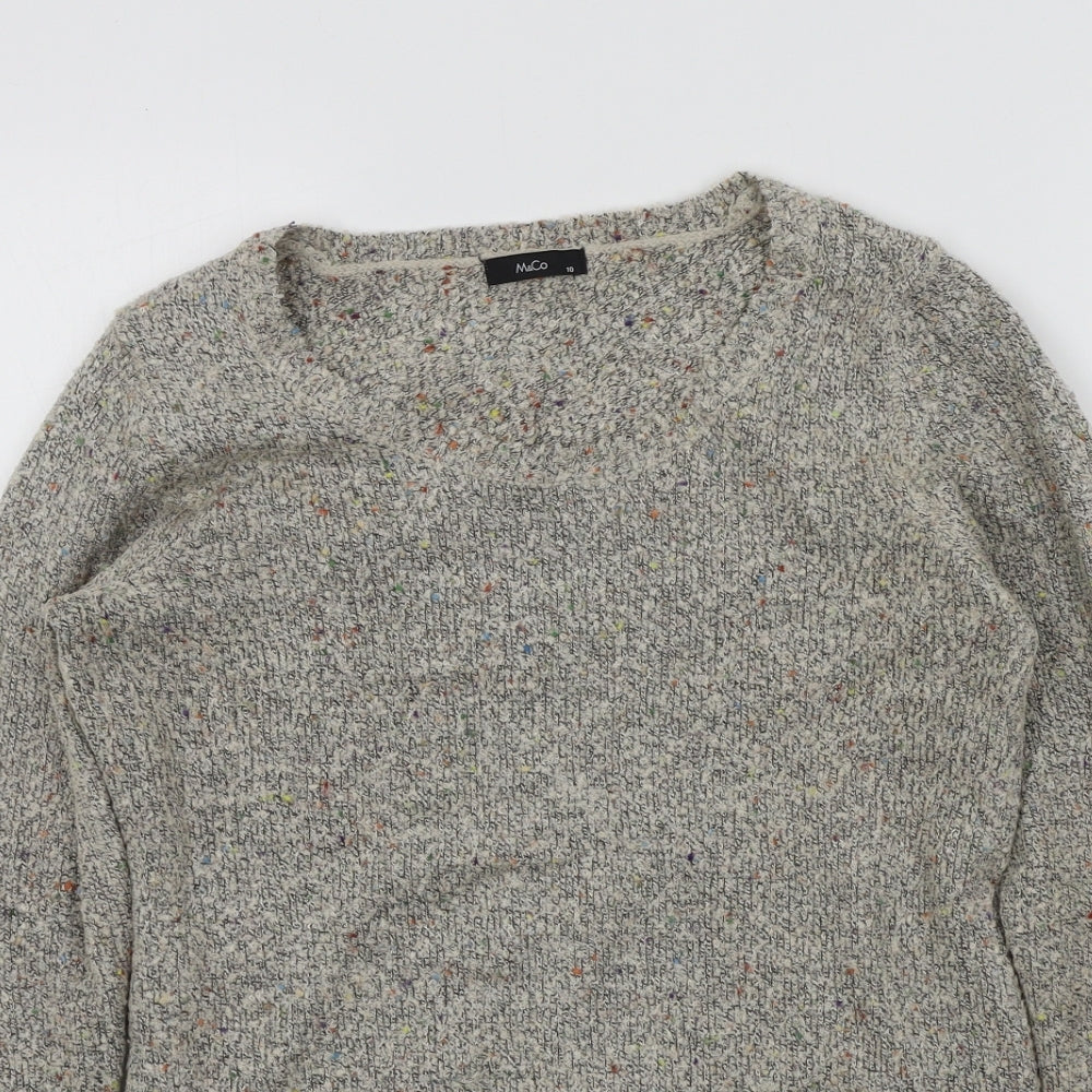 M&Co Womens Brown   Pullover Jumper Size 10