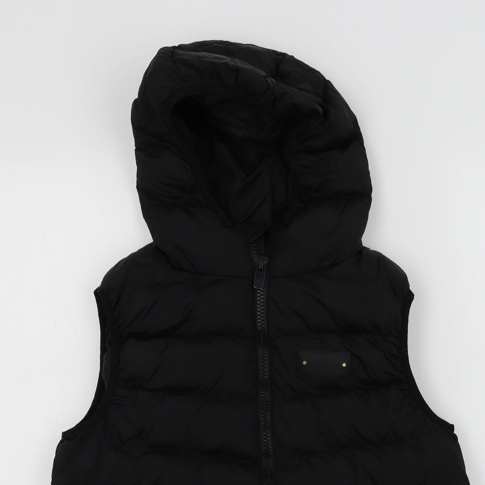 Sonneti Boys Black Colourblock  Jacket Waistcoat Size 12-13 Years