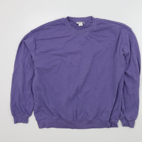monkl Womens Purple   Pullover Jumper Size S