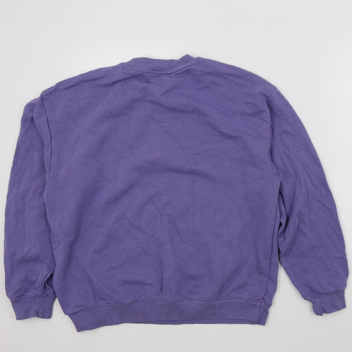 monkl Womens Purple   Pullover Jumper Size S