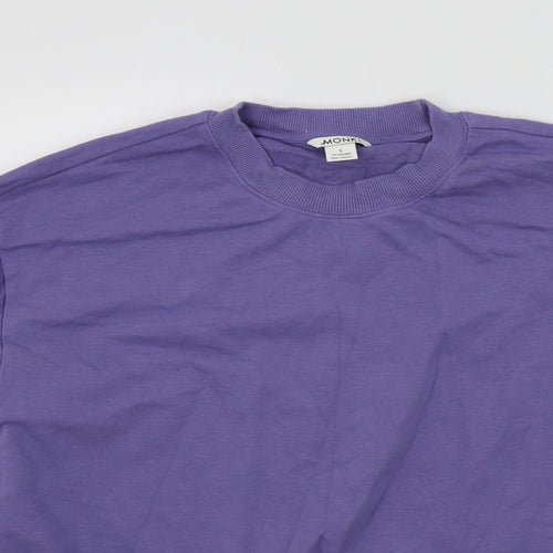 monkl Womens Purple   Pullover Jumper Size S