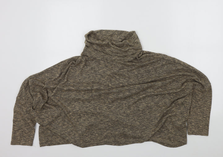 New Look Womens Brown Pullover Jumper Size 12