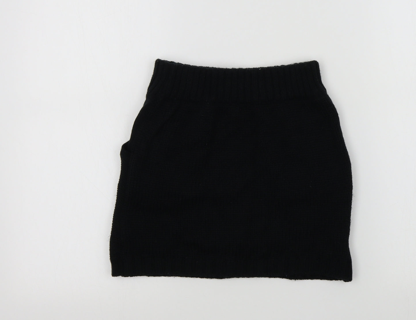 YD Girls Black   A-Line Skirt Size 7-8 Years