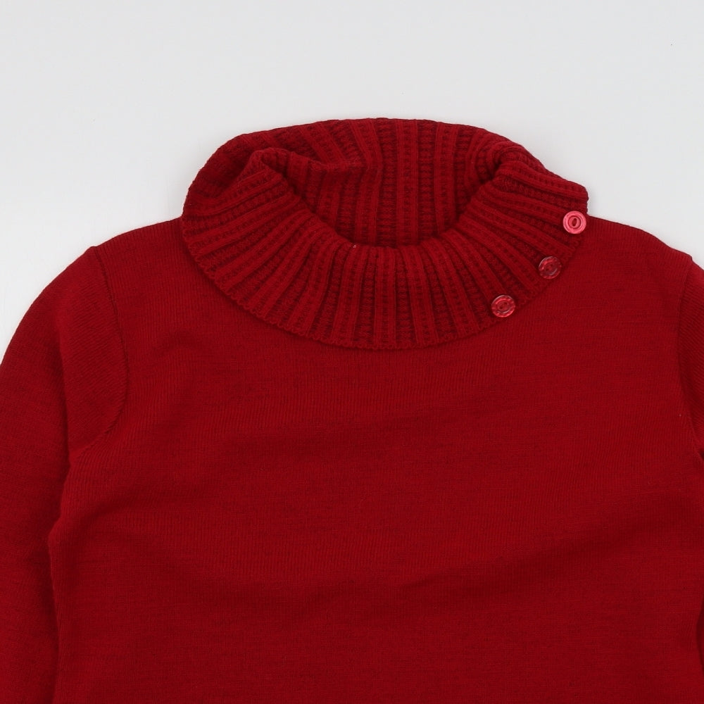 pure&natural Womens Red   Pullover Jumper Size S