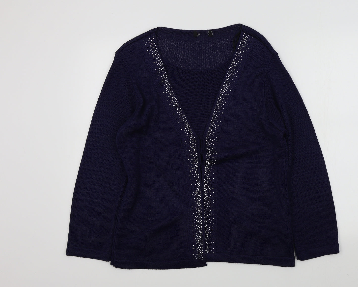 Primark Womens Blue   Pullover Jumper Size M