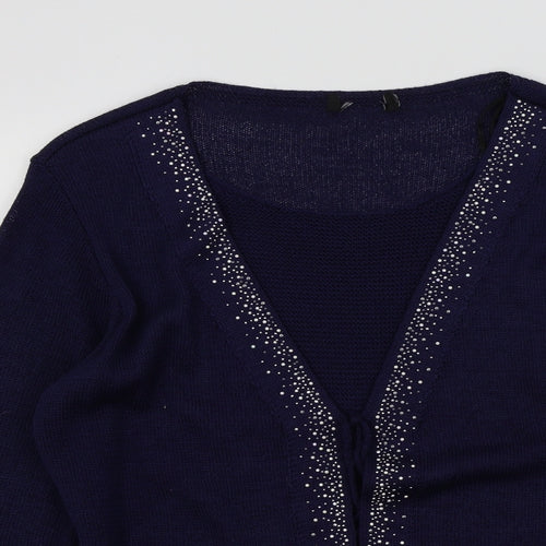 Primark Womens Blue   Pullover Jumper Size M
