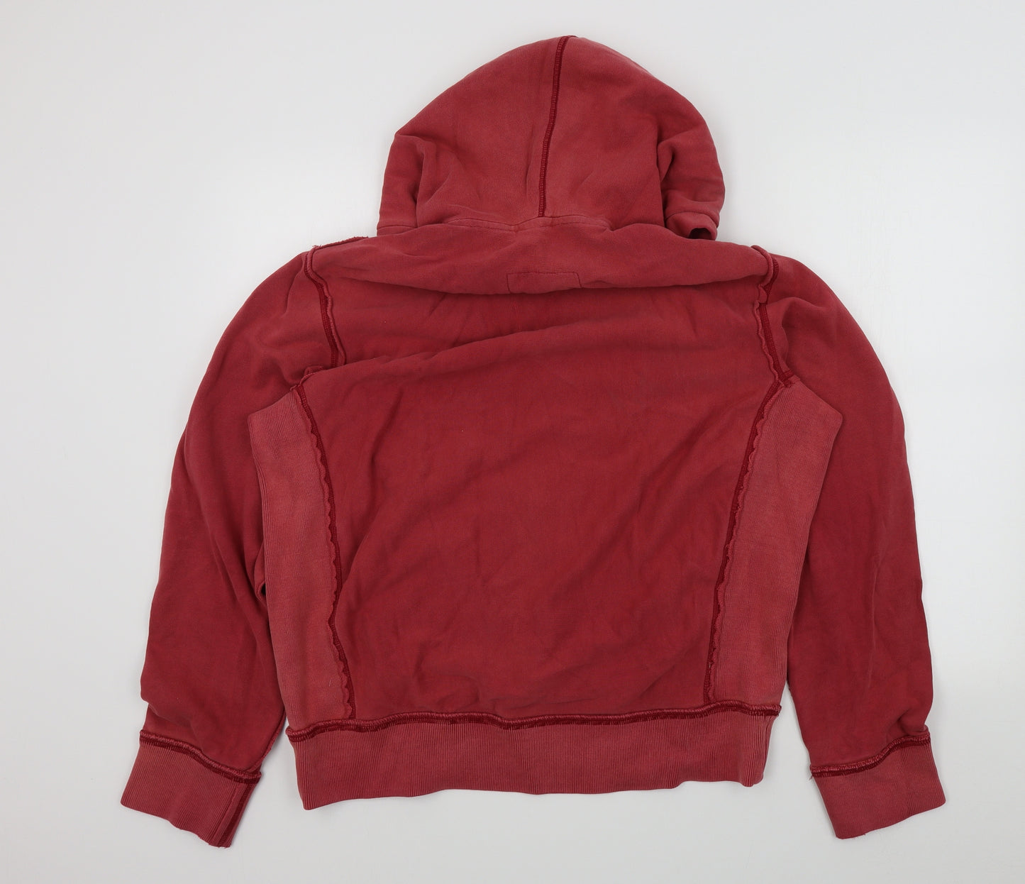 New Look Mens Red   Pullover Hoodie Size M