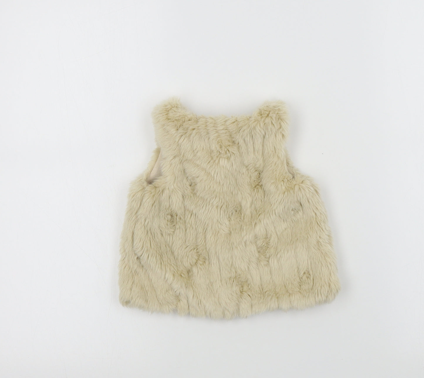 F&F Girls Beige Colourblock  Basic Coat Snowsuit Size 36 Months