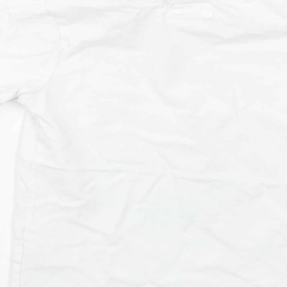 TU Boys White   Basic T-Shirt Size 3-4 Years