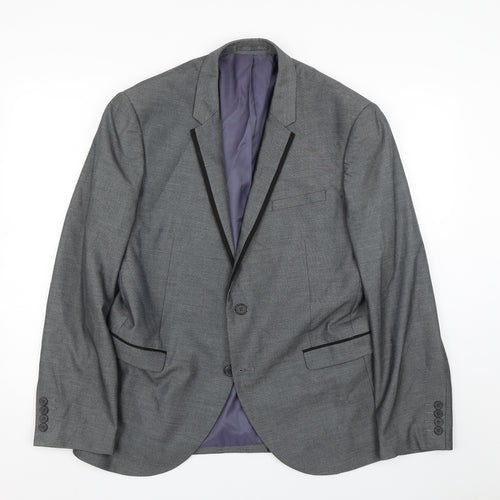 NEXT Mens Grey   Jacket Suit Size 42