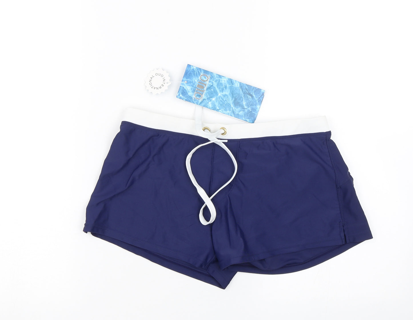 Austin Bem Mens Blue   Compression Shorts Size L