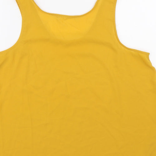Preworn Womens Yellow   Basic Tank Size M
