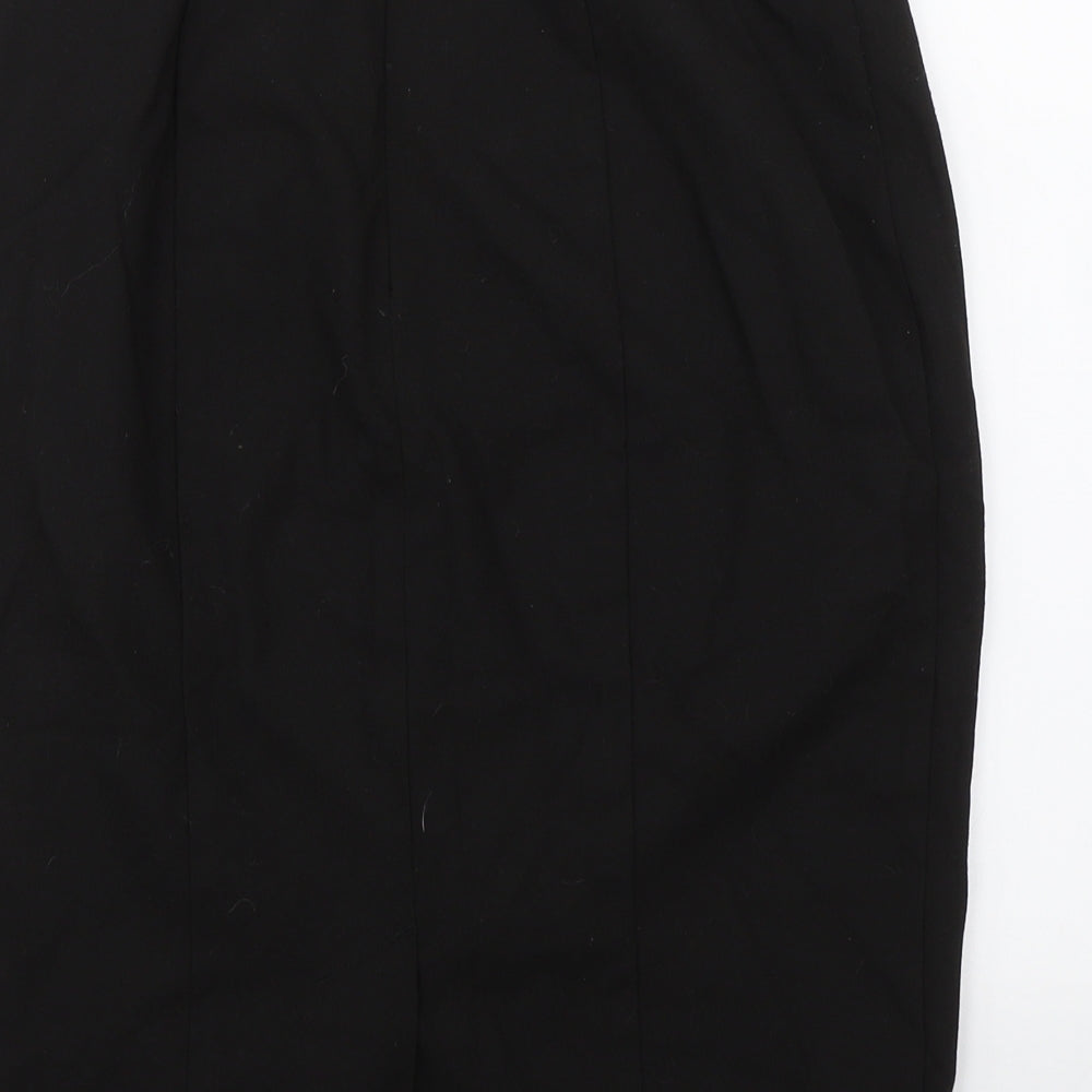 M&S Girls Black   Bandage Skirt Size 14-15 Years