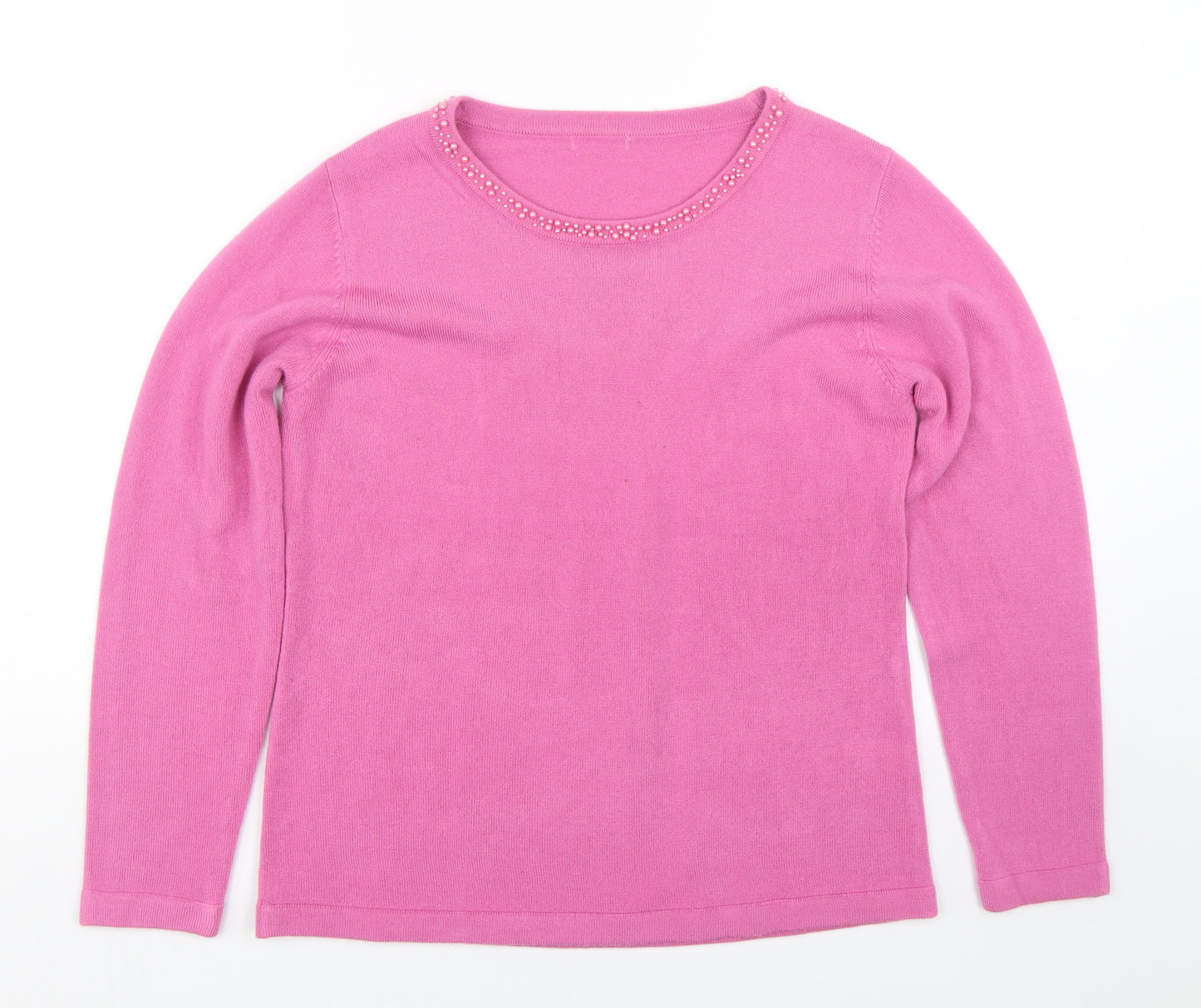 Preworn Womens Pink   Pullover Jumper Size M