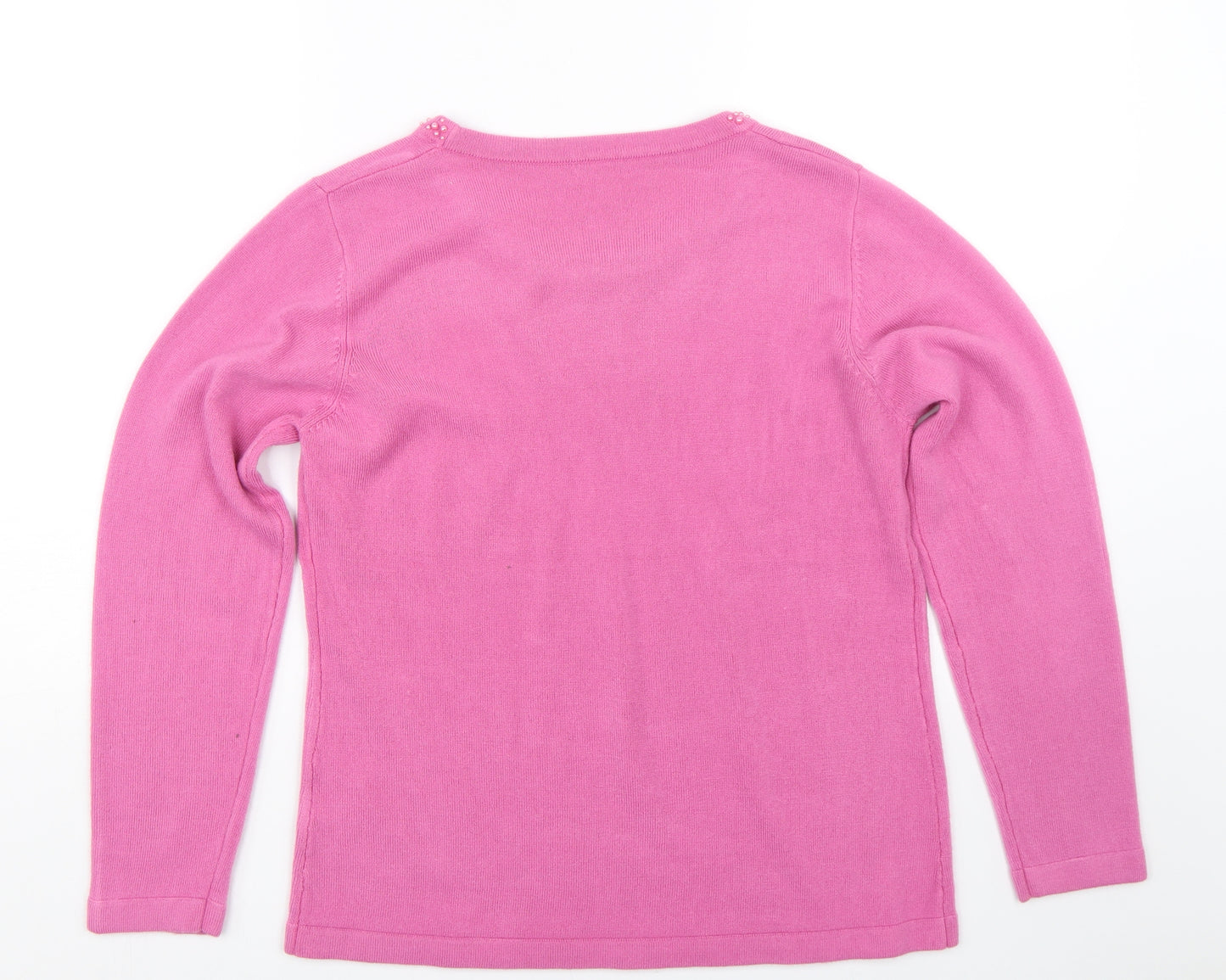 Preworn Womens Pink   Pullover Jumper Size M