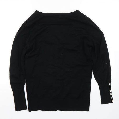 Papaya Womens Black   Cardigan Jumper Size 16